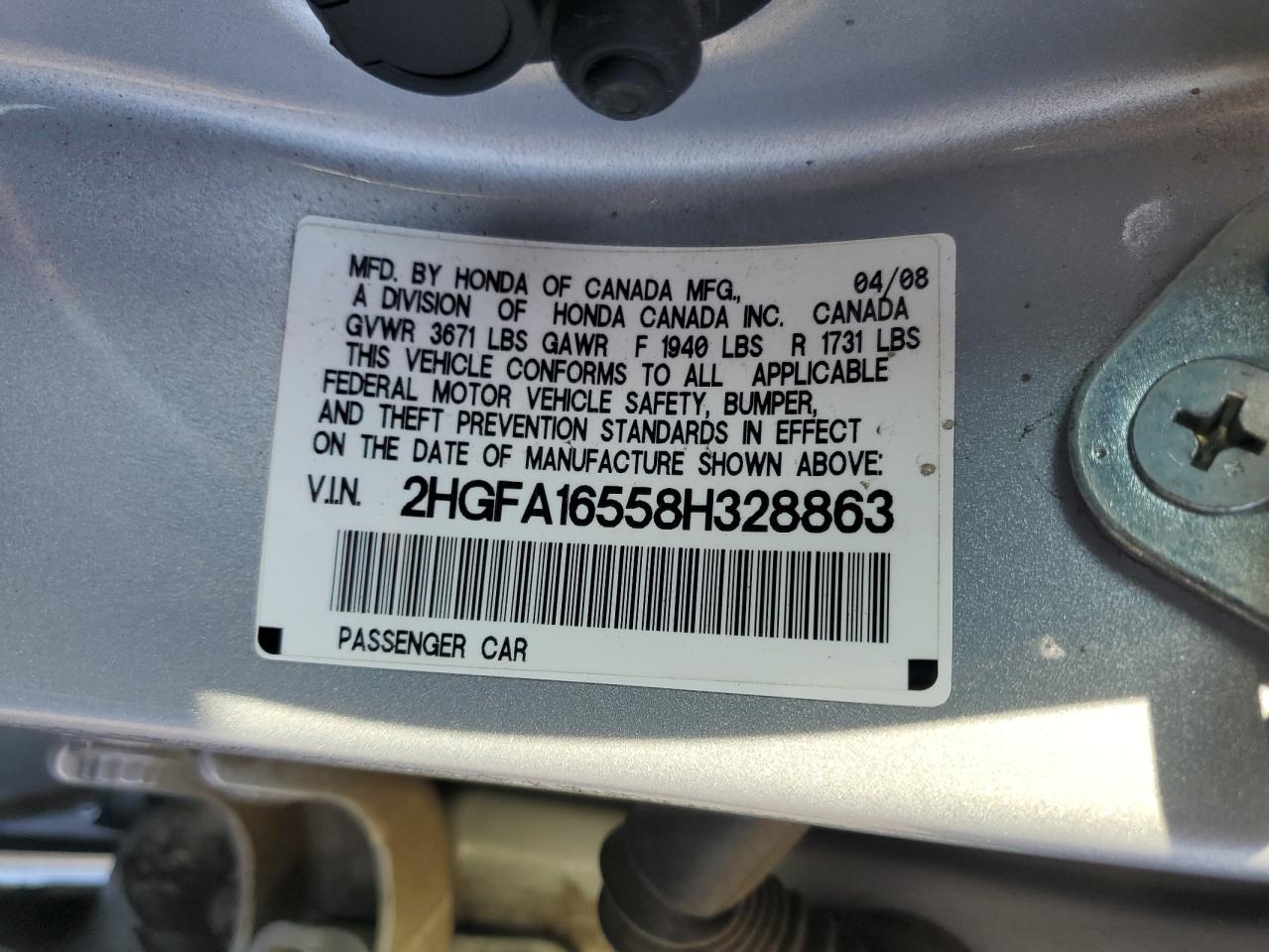 2008 Honda Civic - Image 13