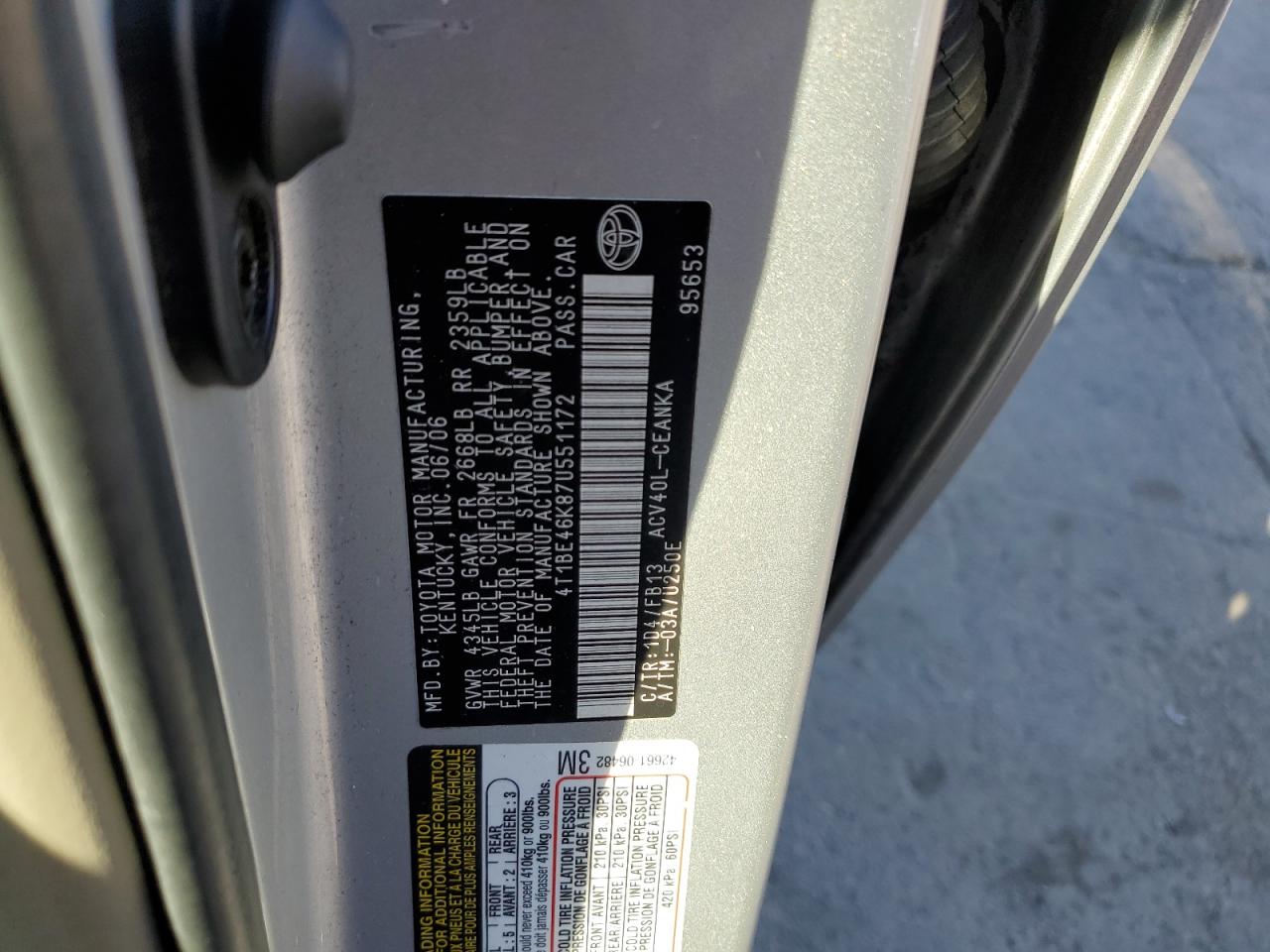 2007 Toyota Camry - Image 12