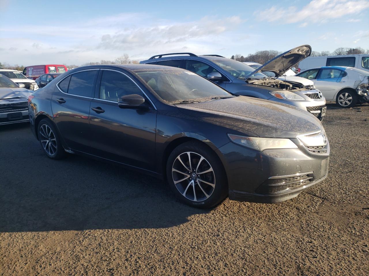 VIN 19UUB2F30FA023789 2015 ACURA TLX no.4