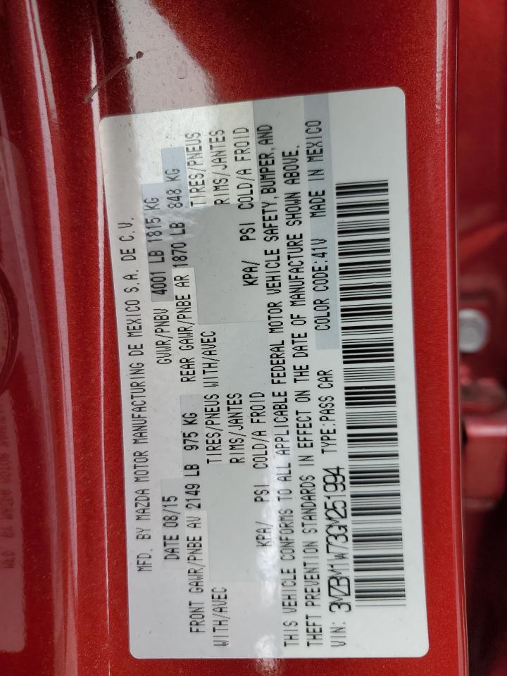 2016 Mazda 3 - Image 12