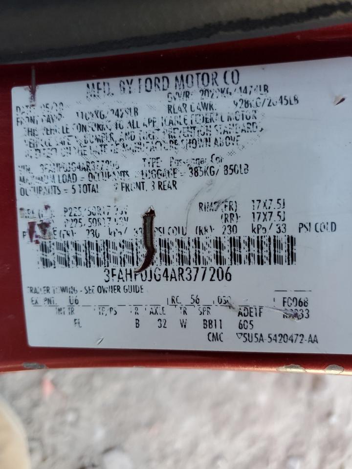 2010 Ford Fusion - Image 12
