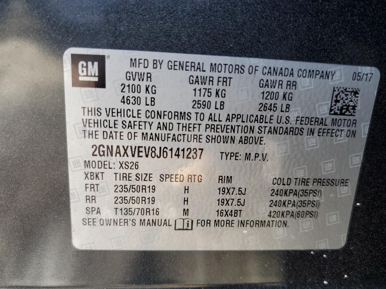 2018 Chevrolet Equinox - Image 13