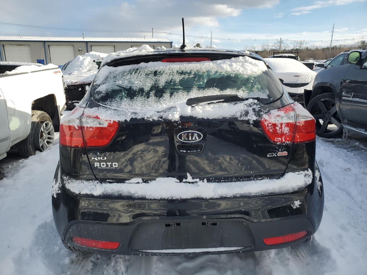 2012 Kia Rio Ex VIN: KNADN5A36C6040882 Lot: 88986575