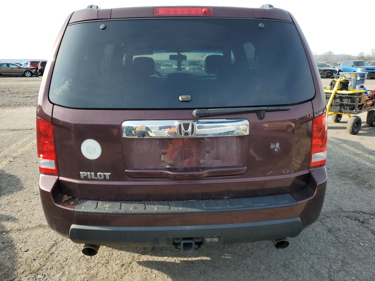 2009 Honda Pilot Exl VIN: 5FNYF48599B049186 Lot: 87017234