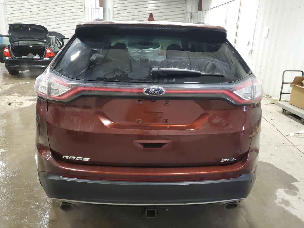 VIN 2FMTK4J99FBB93568 2015 FORD EDGE no.6