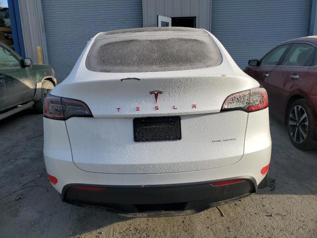  TESLA MODEL Y 2024 Белы