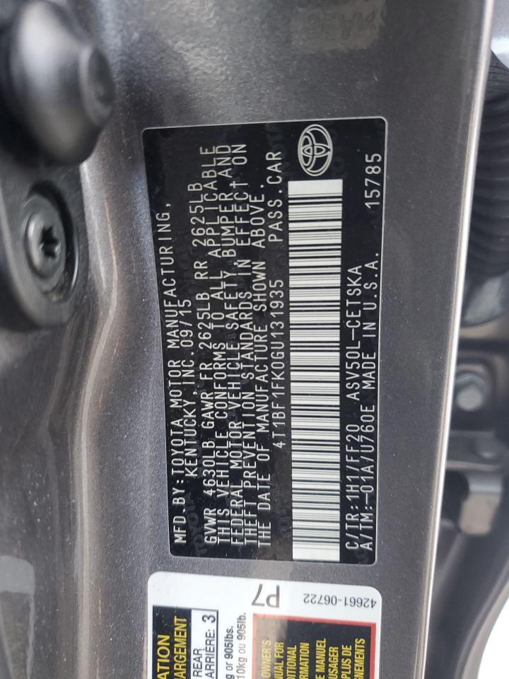 2016 Toyota Camry - Image 14