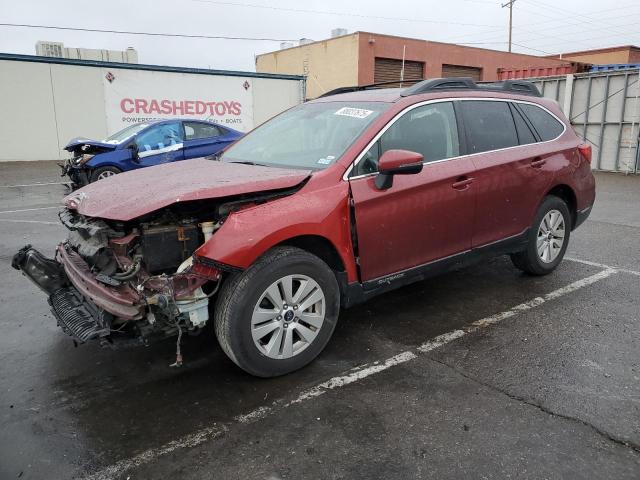  SUBARU OUTBACK 2019 Красный