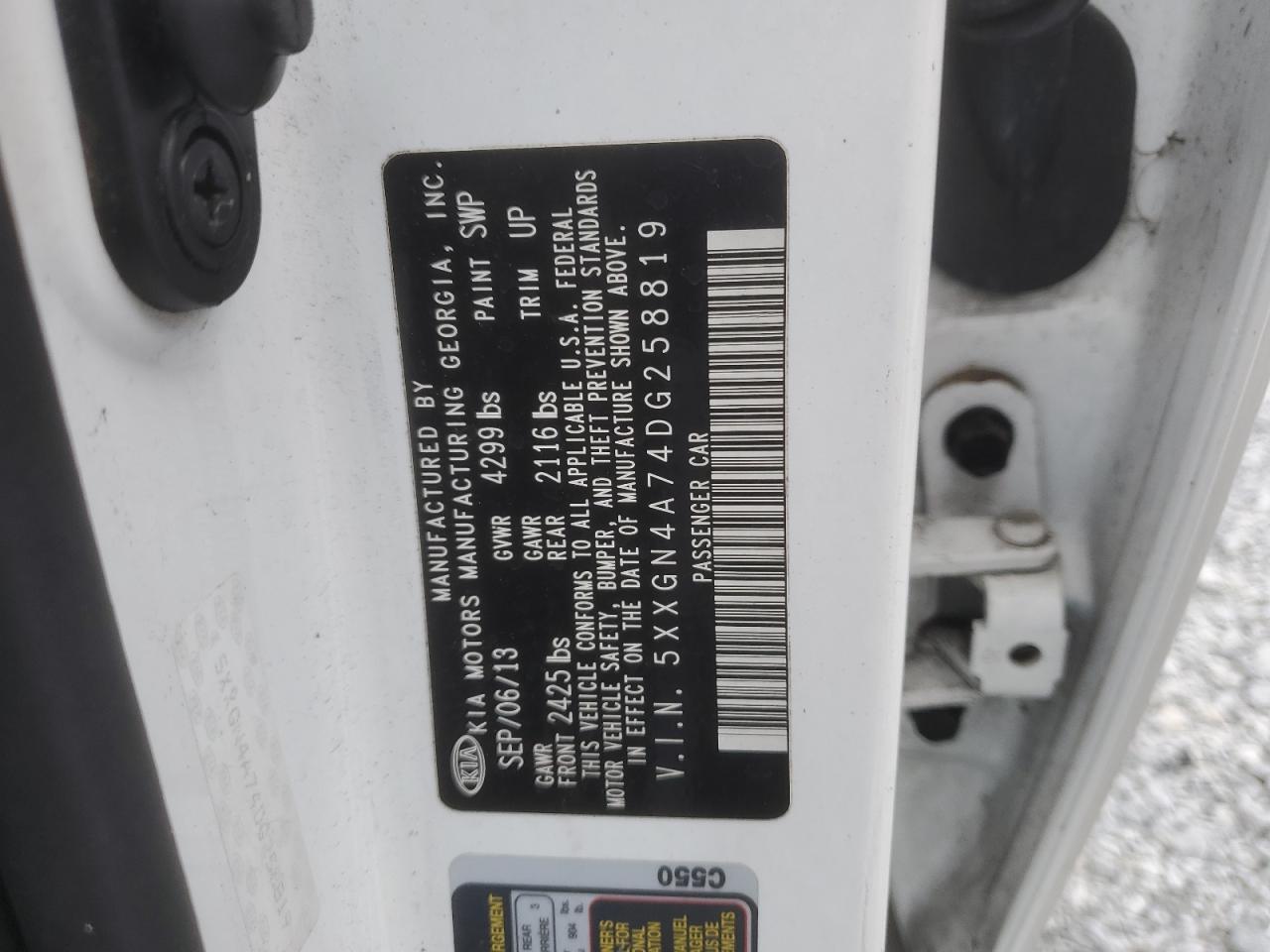 2013 Kia Optima - Image 12