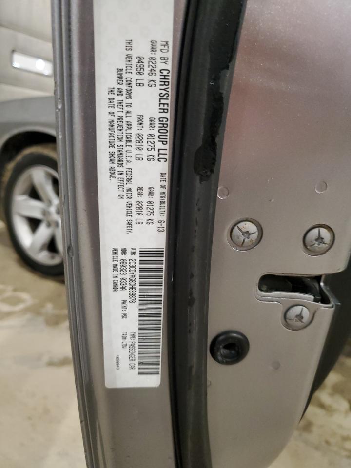 2013 Dodge Challenger Sxt VIN: 2C3CDYAG8DH699878 Lot: 42628205