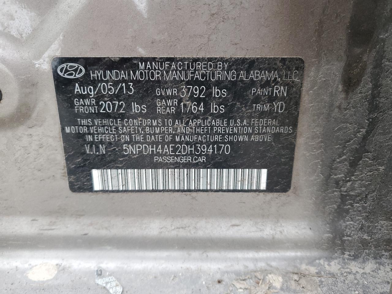 2013 Hyundai Elantra - Image 15