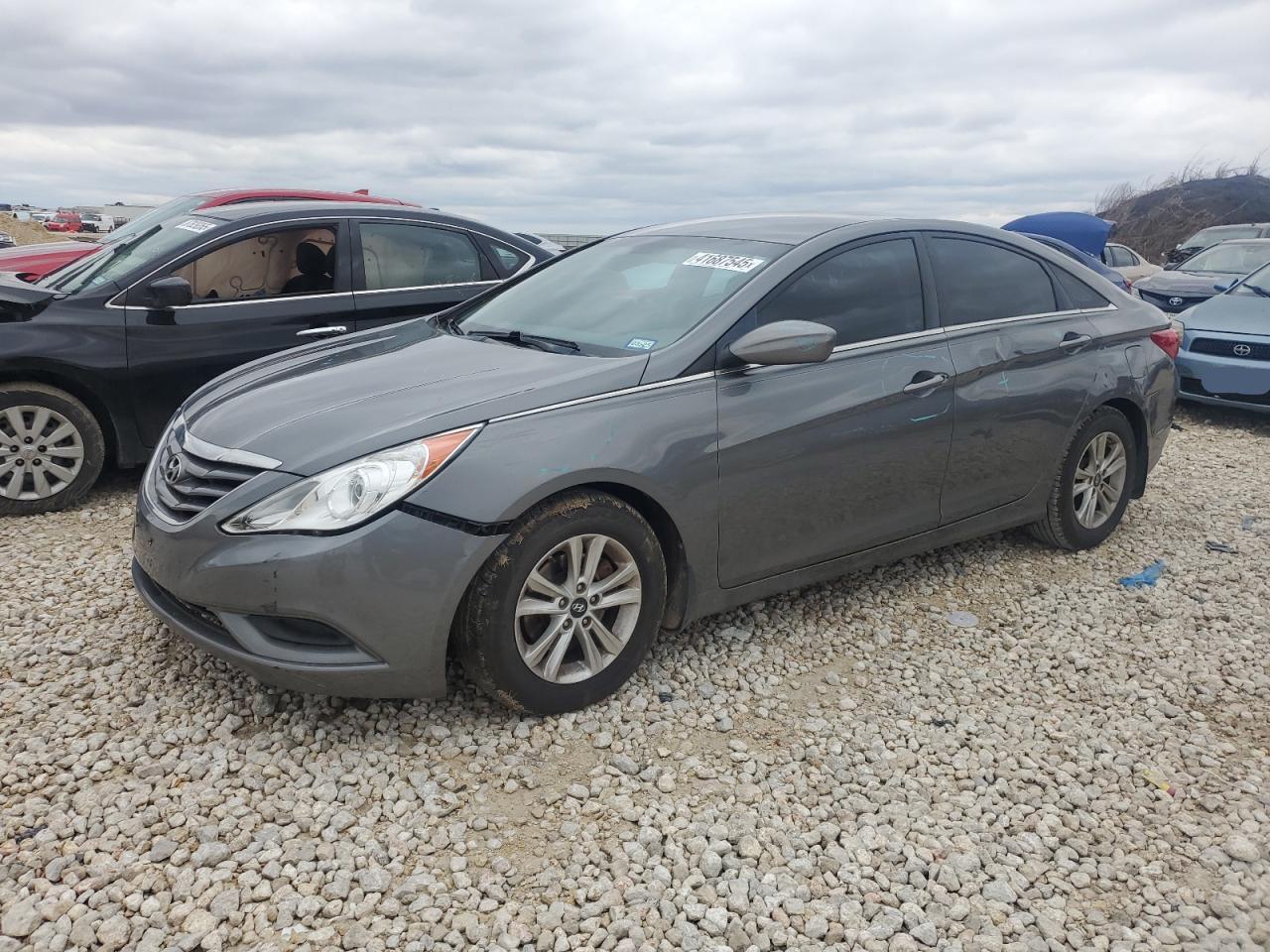 VIN 5NPEB4AC4DH688741 2013 HYUNDAI SONATA no.1