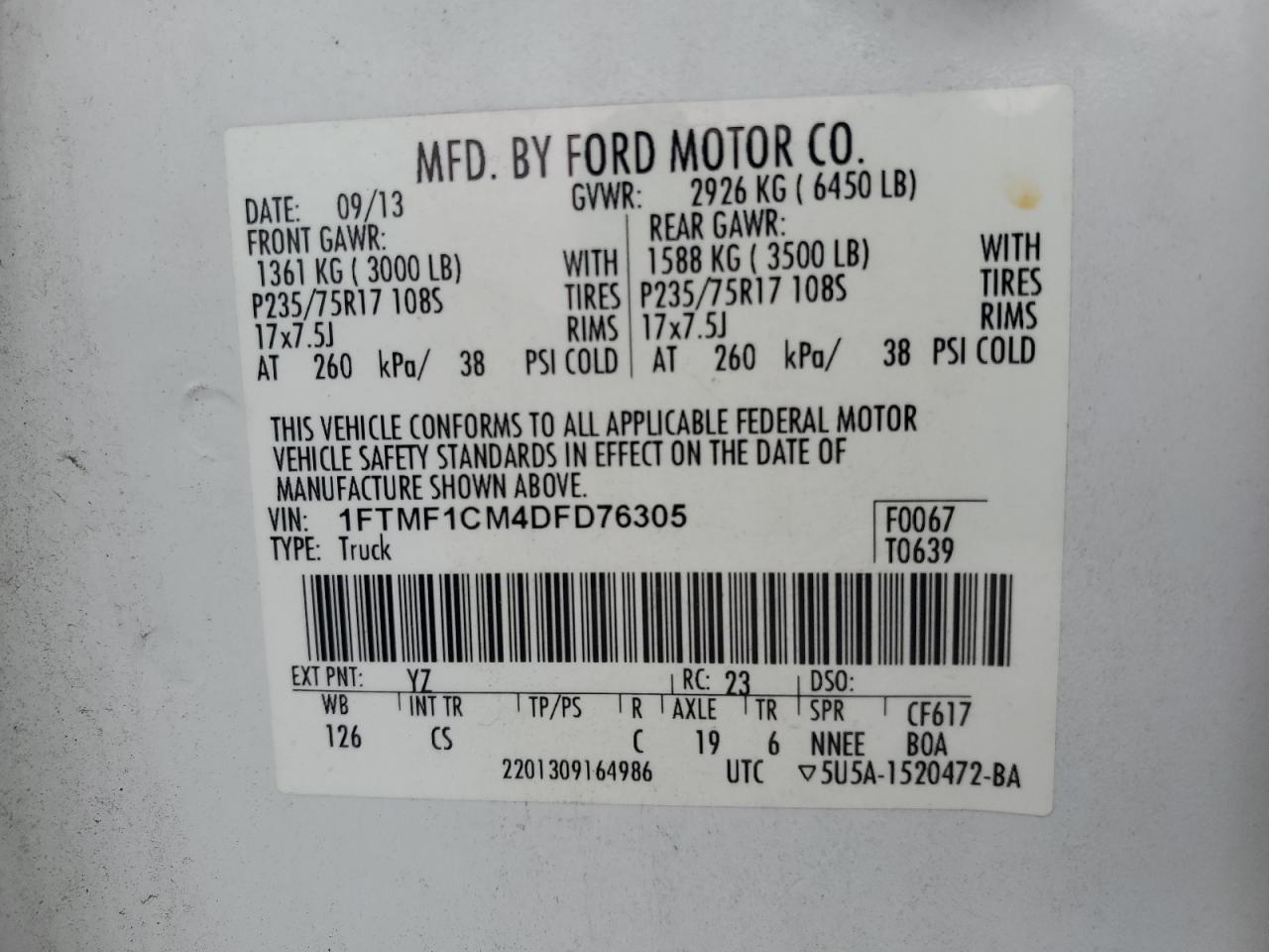 2013 Ford F-150 - Image 13