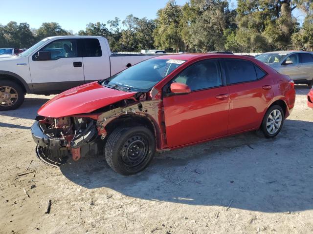  TOYOTA COROLLA 2016 Red