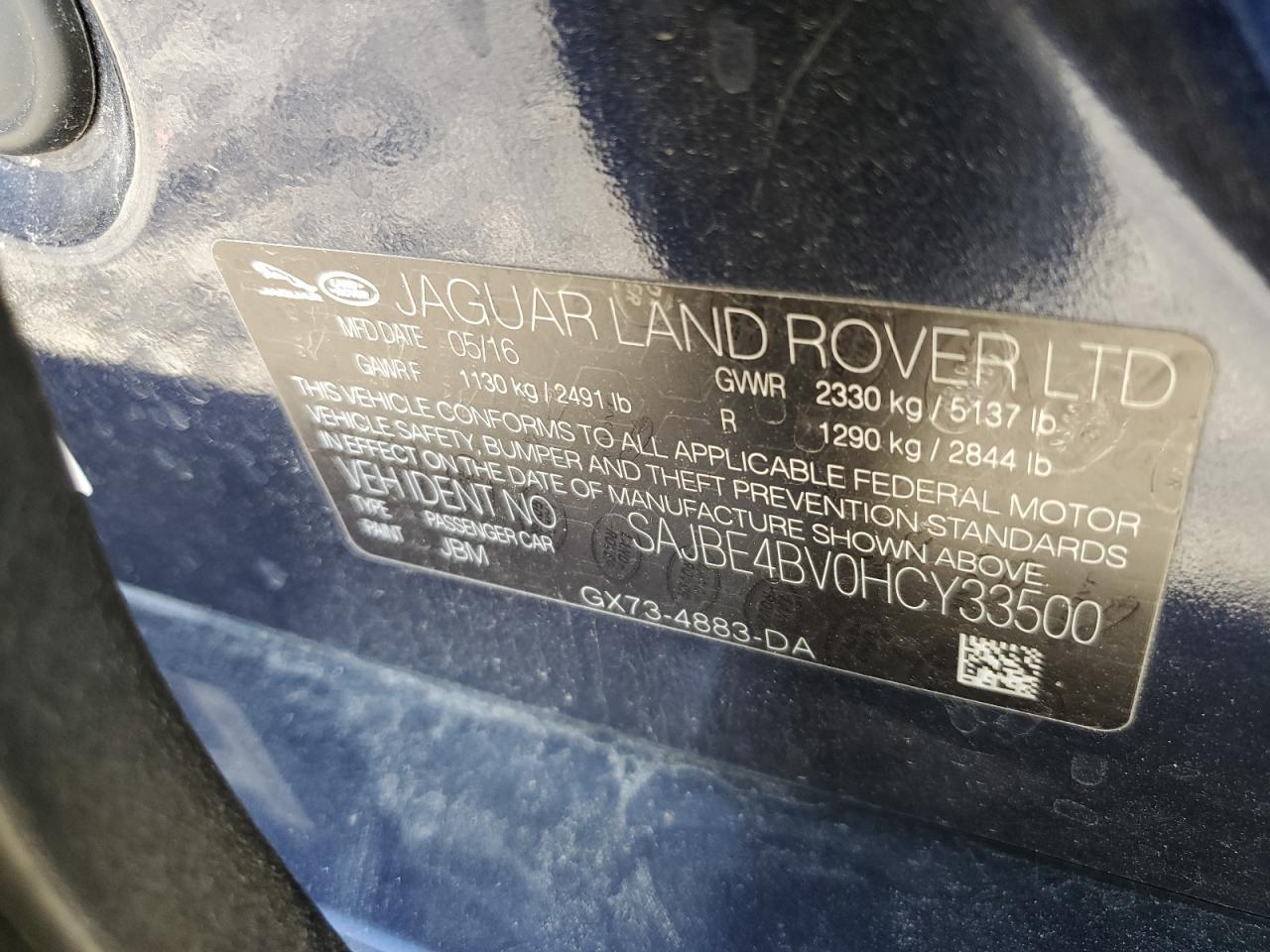 2017 Jaguar XF - Image 12