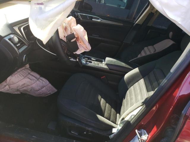  FORD FUSION 2017 Czerwony