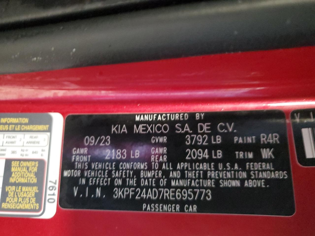 2024 Kia Forte - Image 13