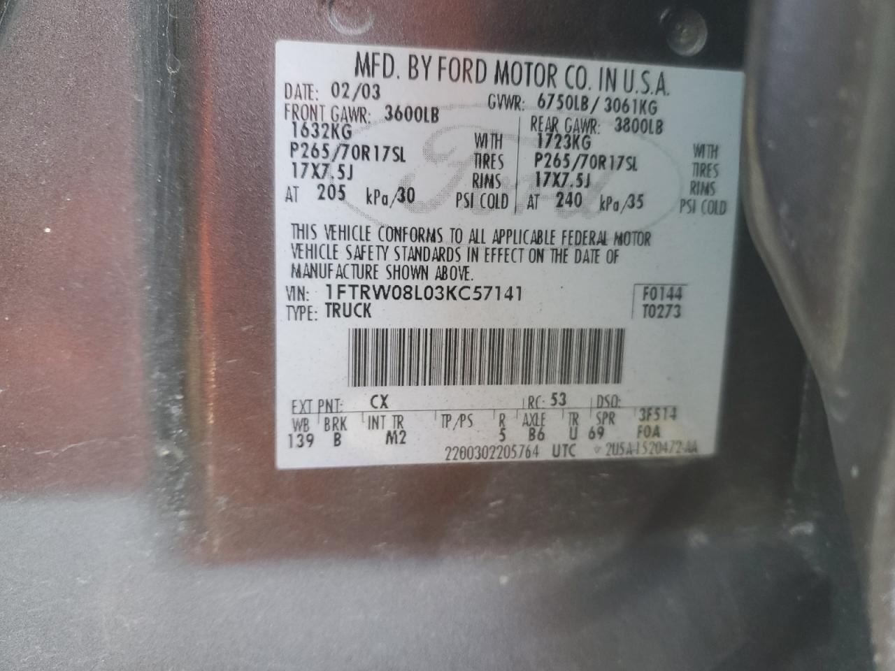 2003 Ford F-150 - Image 12