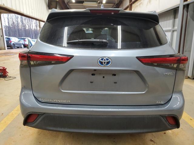  TOYOTA HIGHLANDER 2021 Blue