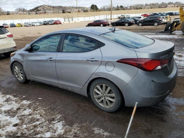Седани HYUNDAI ELANTRA 2015 Сріблястий