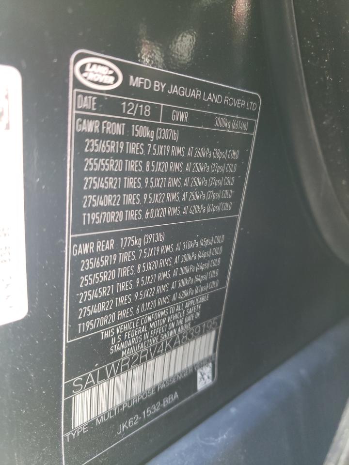 2019 Land Rover Range Rover - Image 14