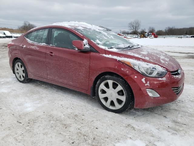  HYUNDAI ELANTRA 2013 Red