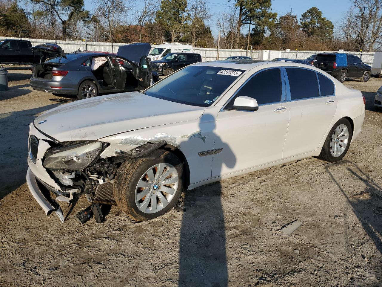 2009 Bmw 750 I zu verkaufen in Hampton, VA - Frame Damage