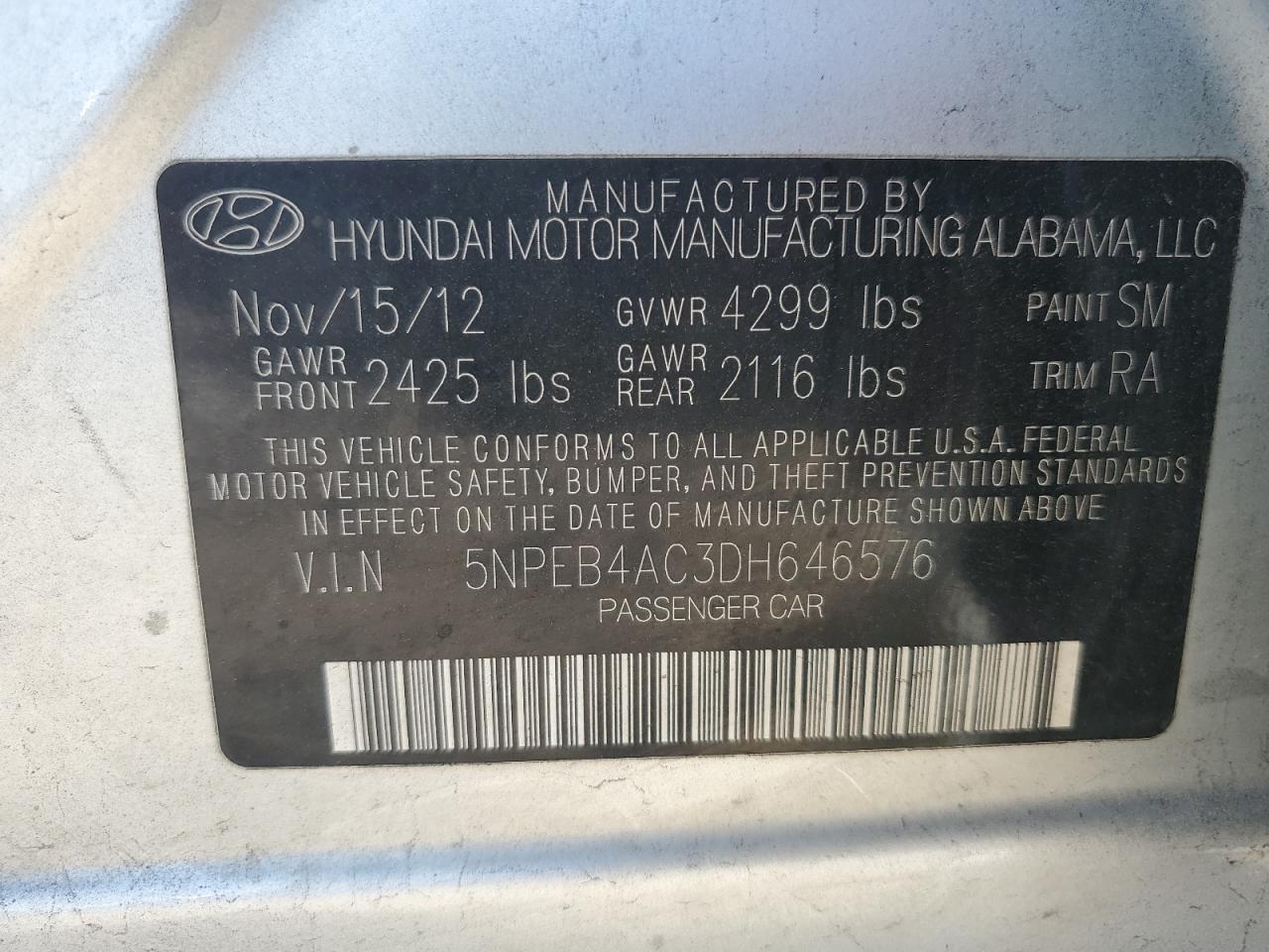 2013 Hyundai Sonata - Image 12