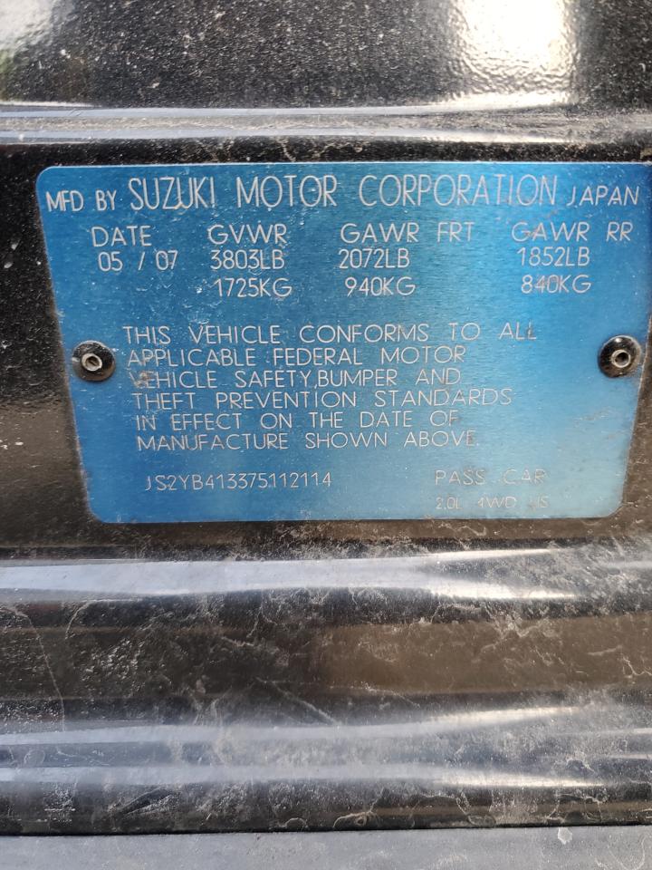 2007 Suzuki SX4 - Image 14