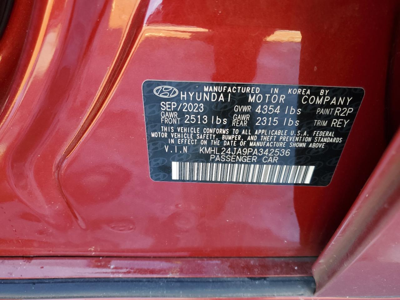 2023 Hyundai Sonata - Image 14
