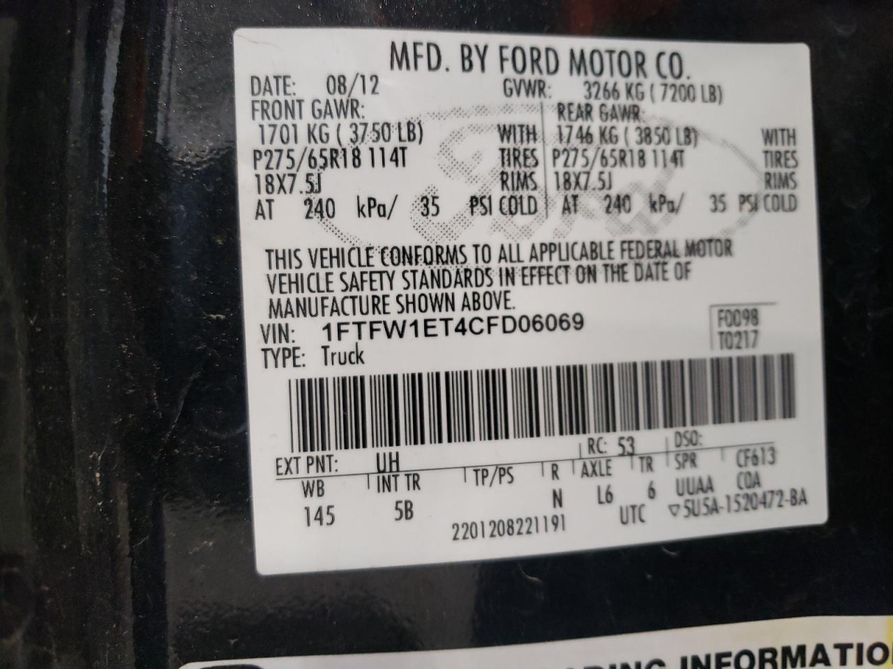 2012 Ford F-150 - Image 12