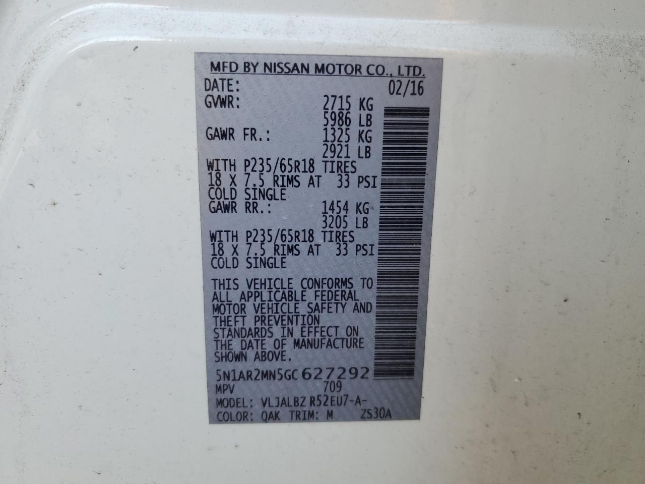 2016 Nissan Pathfinder - Image 13