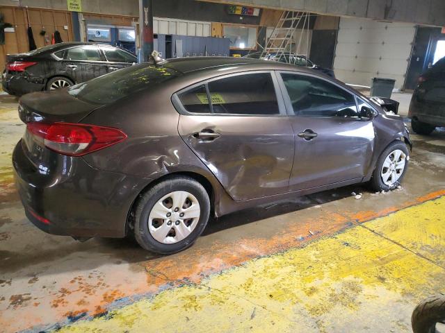  KIA FORTE 2017 Коричневый