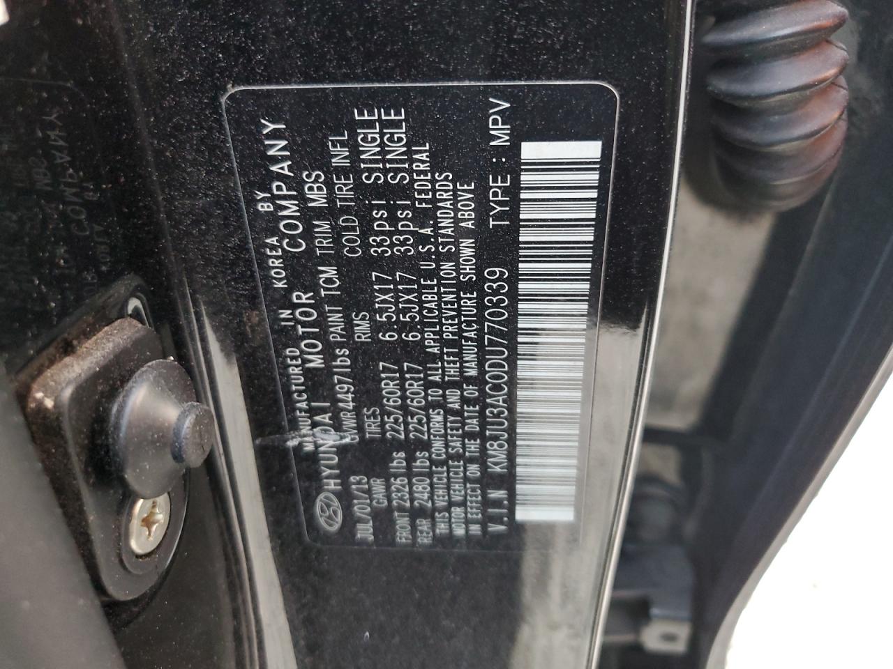 2013 Hyundai Tucson - Image 12