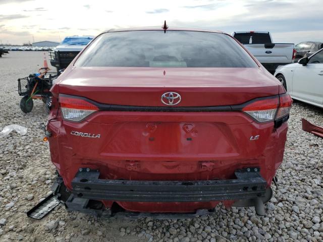  TOYOTA COROLLA 2021 Czerwony