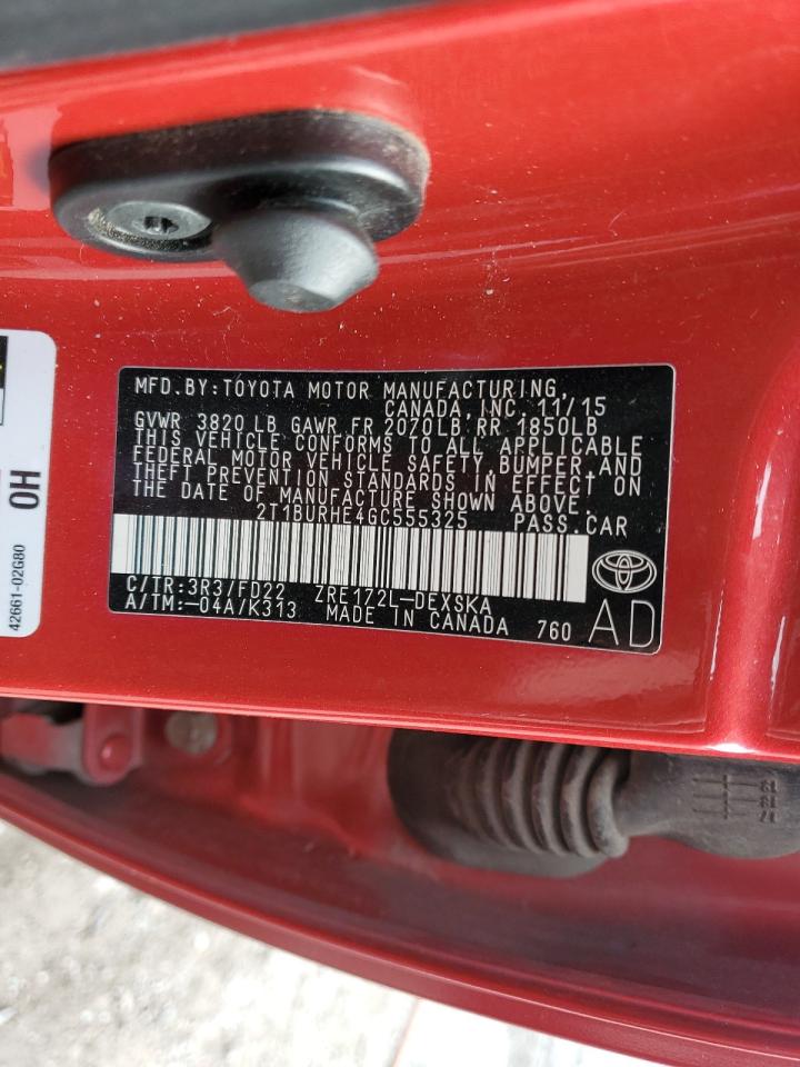 2016 Toyota Corolla - Image 12