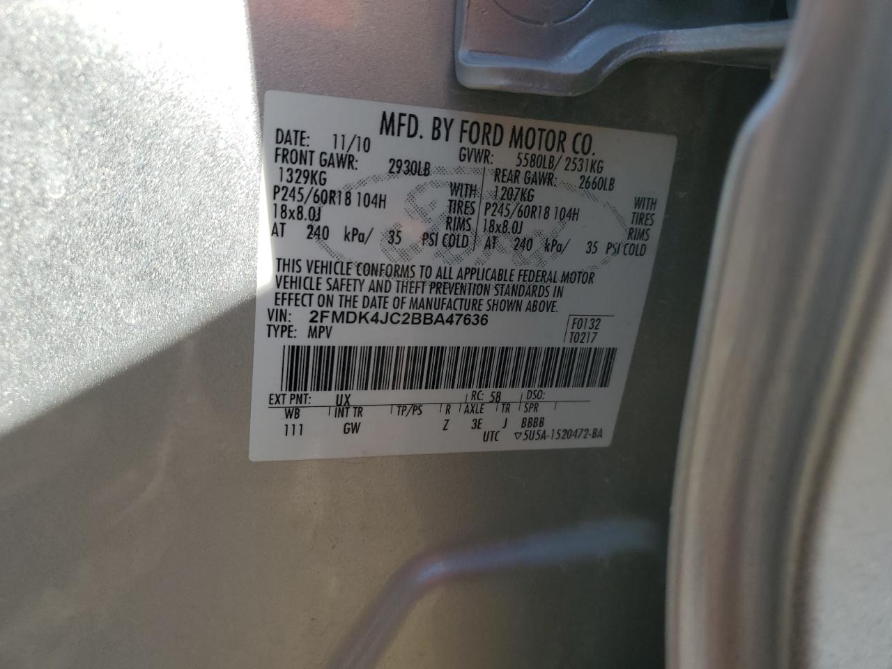 2011 Ford Edge - Image 13