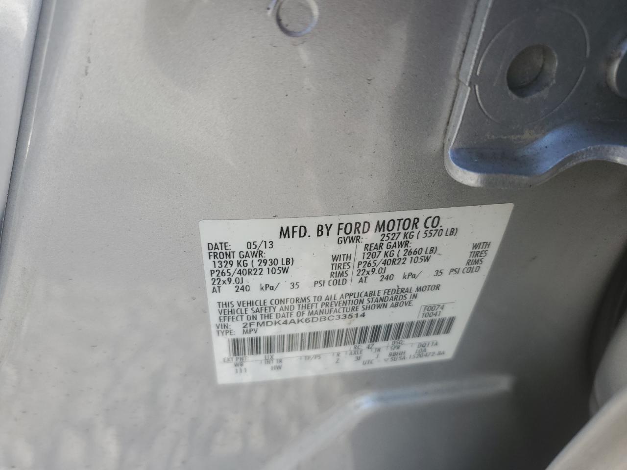 2013 Ford Edge - Image 15