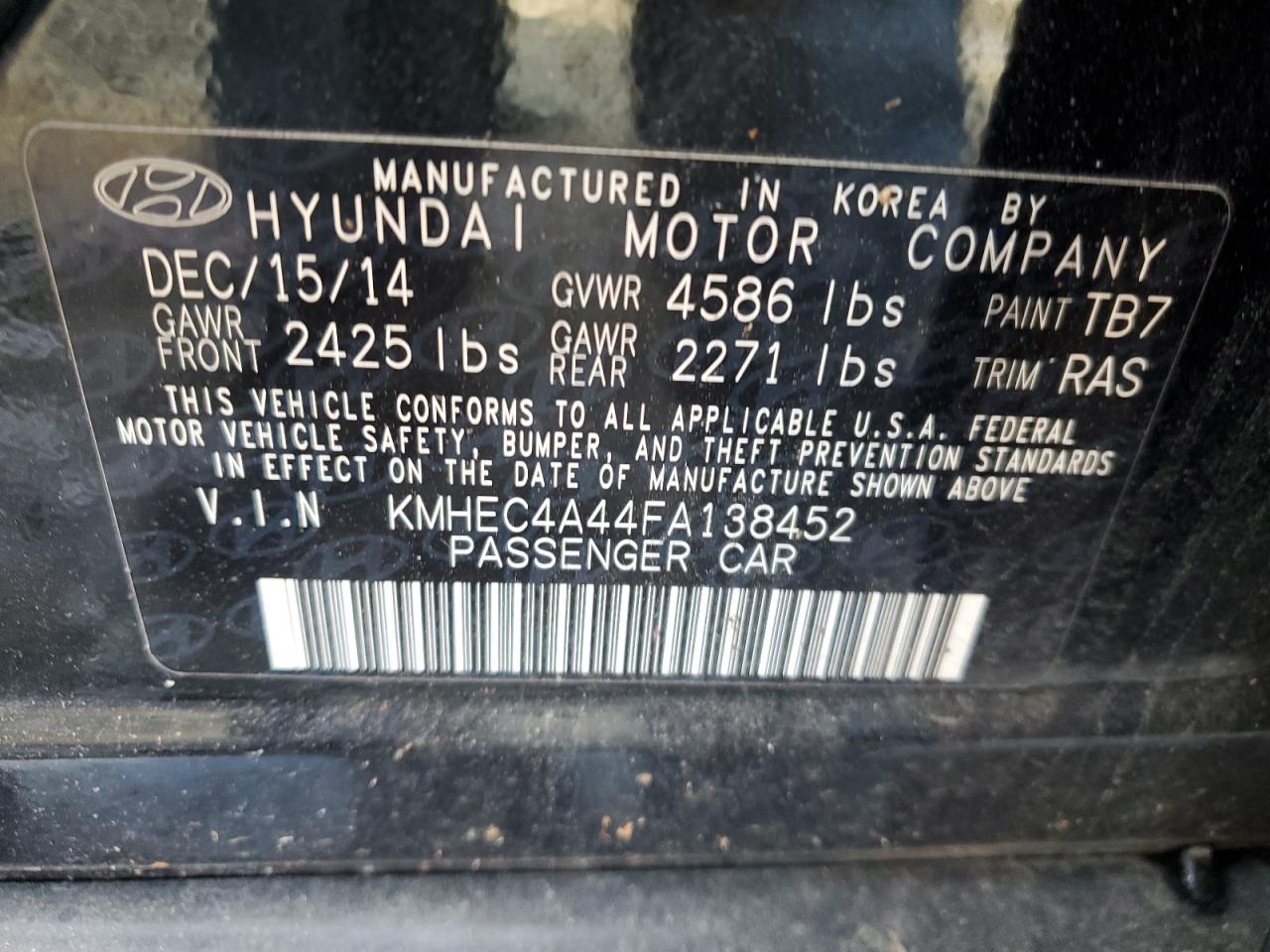 2015 Hyundai Sonata - Image 12