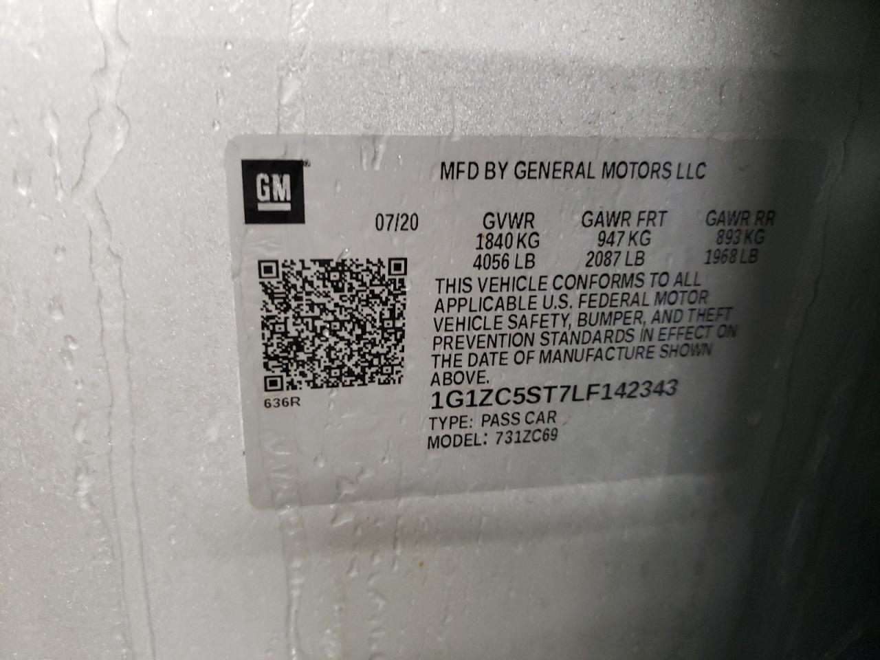 2020 Chevrolet Malibu - Image 12