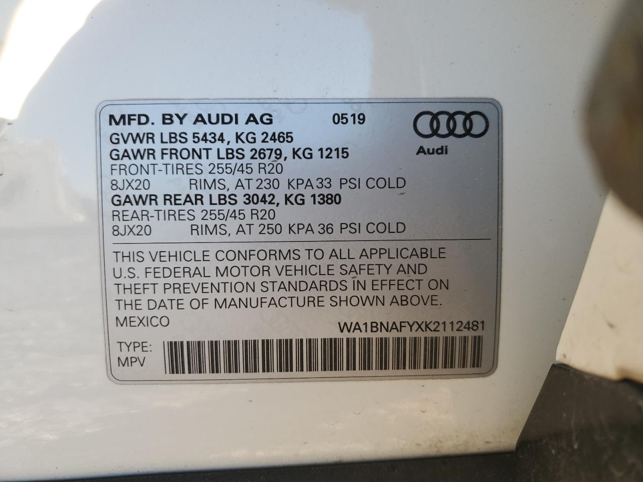 2019 Audi Q5 - Image 14