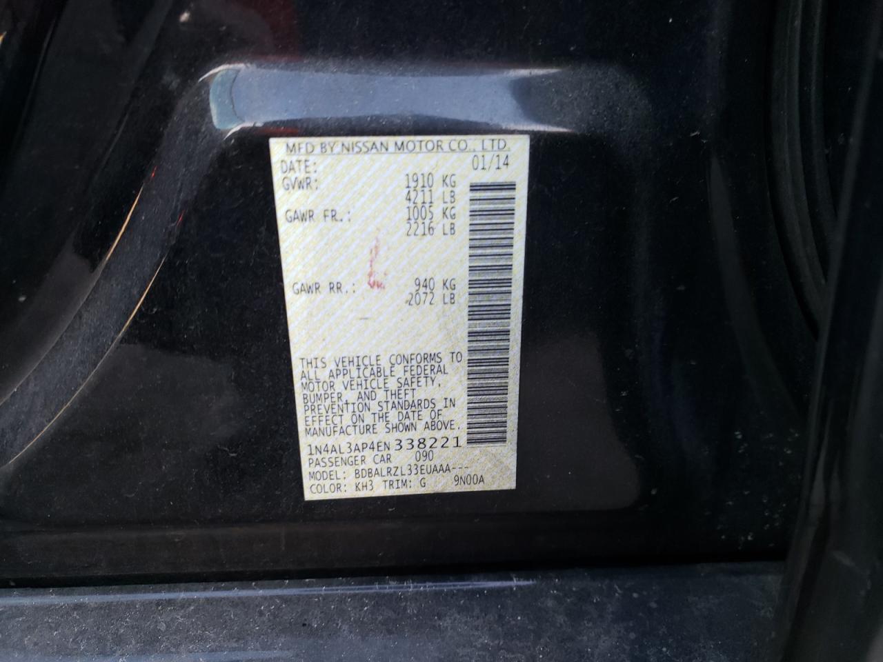 2014 Nissan Altima - Image 14
