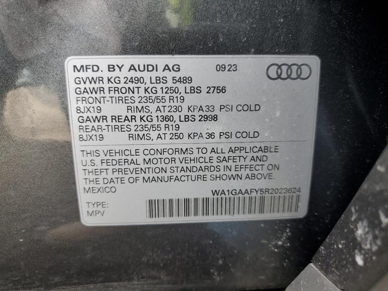 2024 Audi Q5 - Image 14