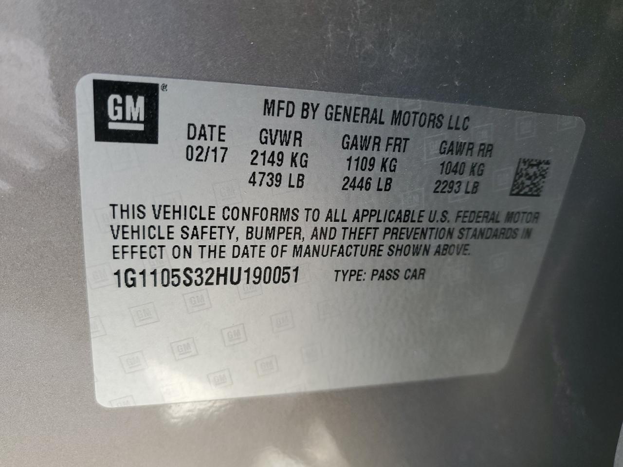 2017 Chevrolet Impala - Image 12