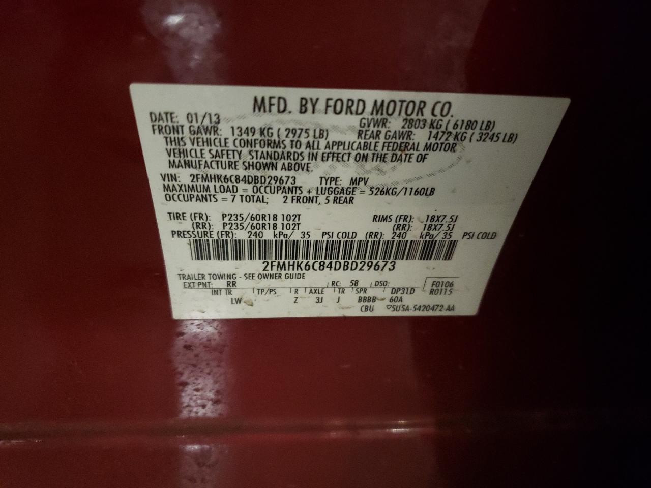 2013 Ford Flex - Image 14