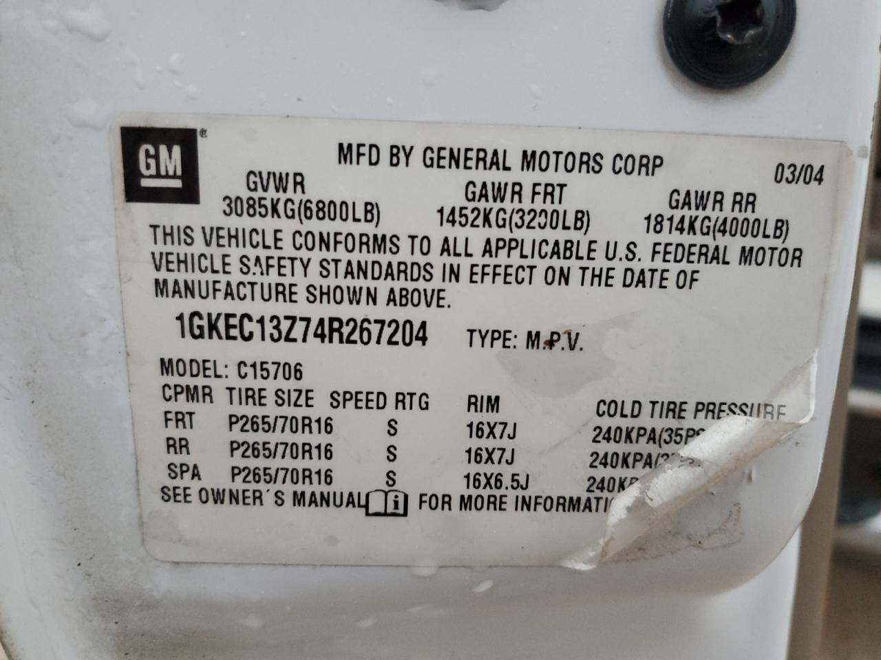 2004 GMC Yukon - Image 14