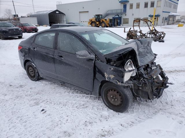  HYUNDAI ACCENT 2014 Чорний