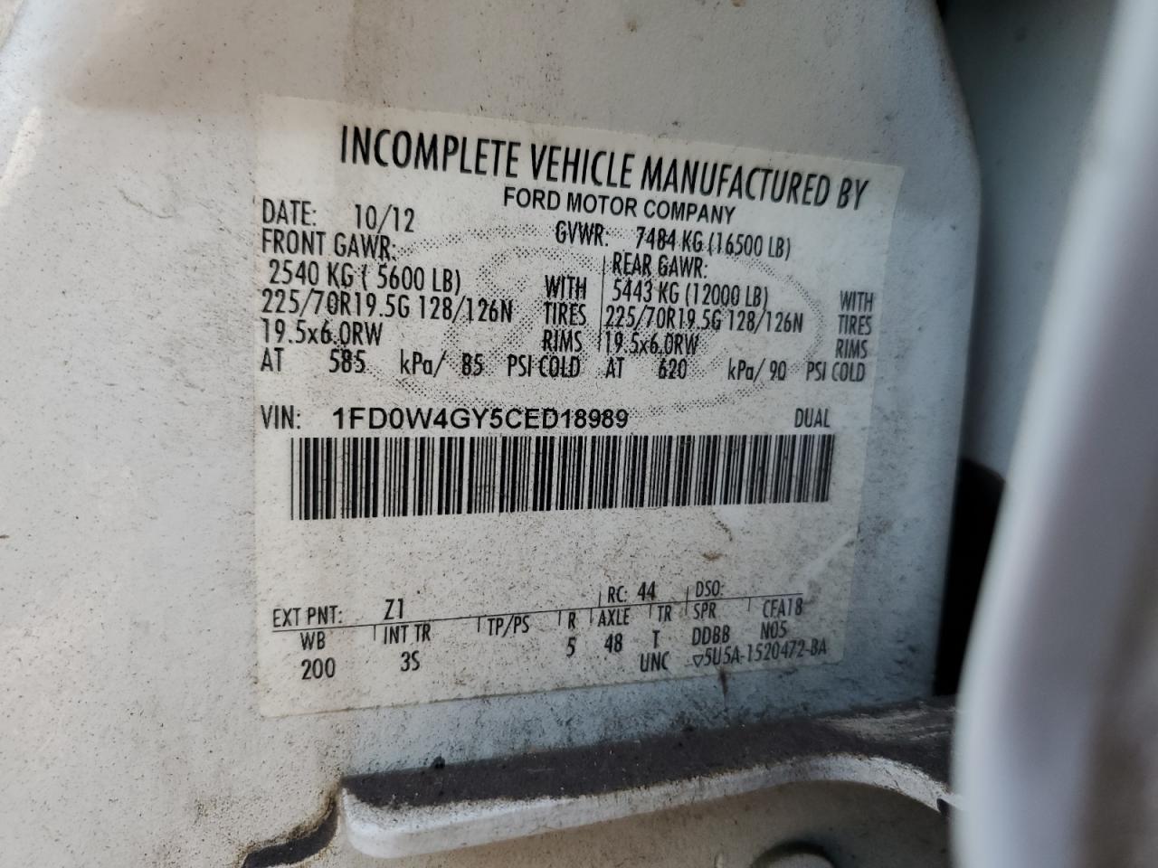 2012 Ford F450 - Image 13