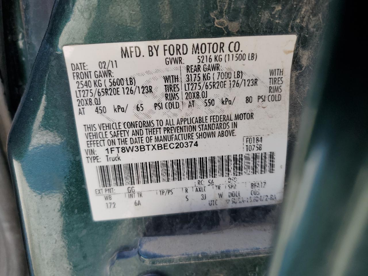 2011 Ford F350 - Image 13