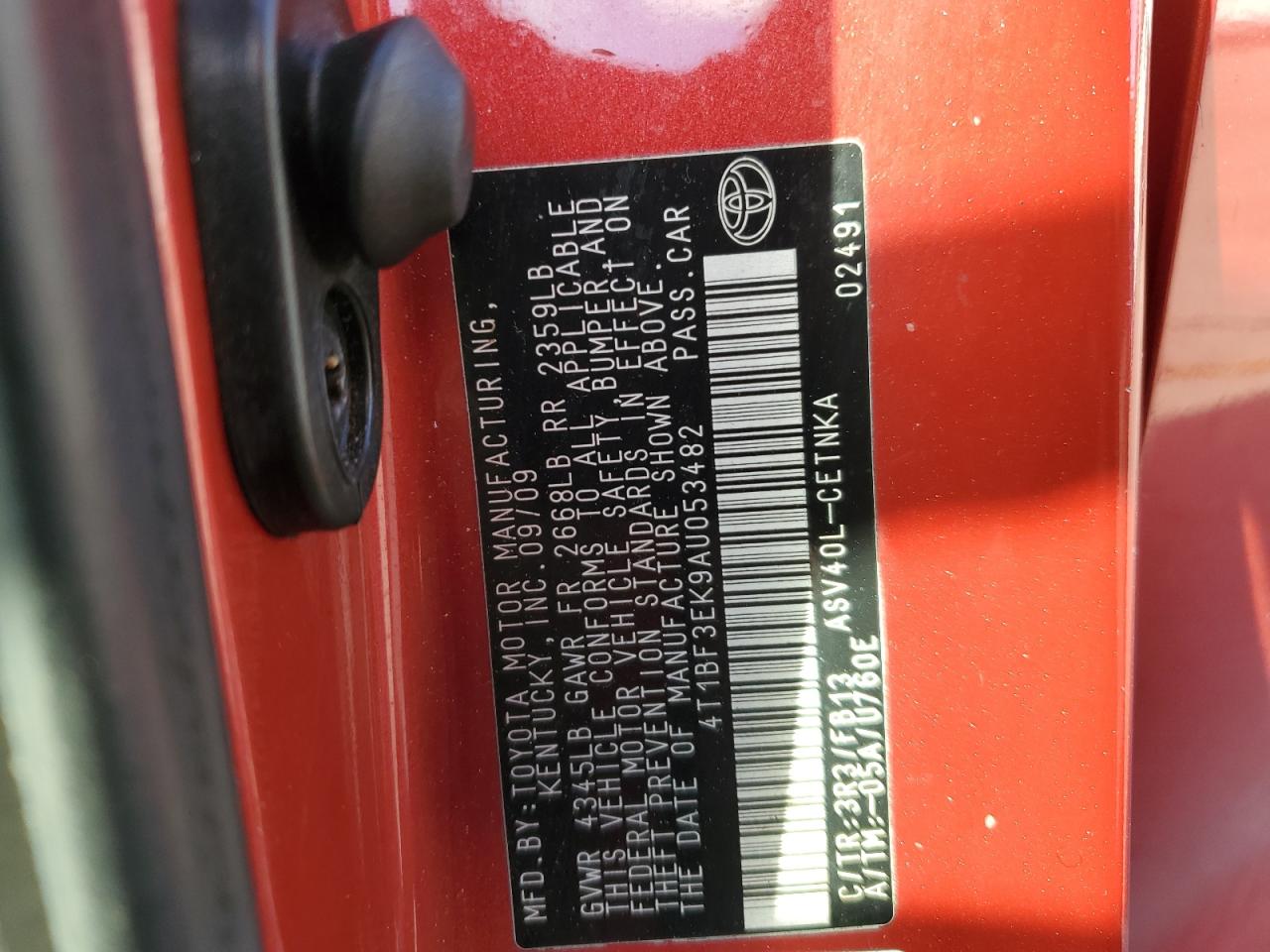 2010 Toyota Camry - Image 14